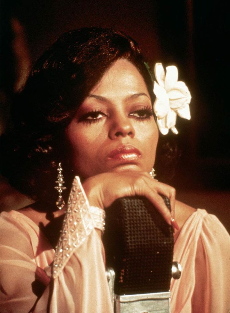 Diana Ross stars as Holiday in the film “Lady Sings the Blues”