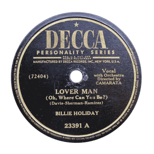 “Lover Man (Oh Where Can You Be)”, written specifically for Billie, becomes her highest charted Pop hit to date, peaking at #16.